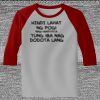 Raglan 3/4 Roundneck Shirt (Gray Body) Thumbnail