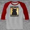 Raglan 3/4 Roundneck Shirt (Gray Body) Thumbnail