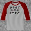 Raglan 3/4 Roundneck Shirt (Gray Body) Thumbnail