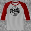 Raglan 3/4 Roundneck Shirt (Gray Body) Thumbnail