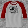 Raglan 3/4 Roundneck Shirt (Gray Body) Thumbnail
