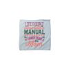 Royal Cannon Microfiber Face Towel White (12"x12") 20grams Thumbnail